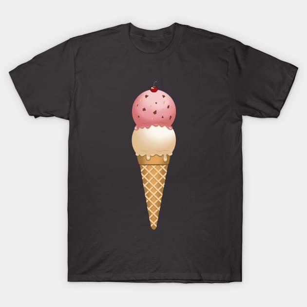 Ice Cream T-Shirt by AnaMartins